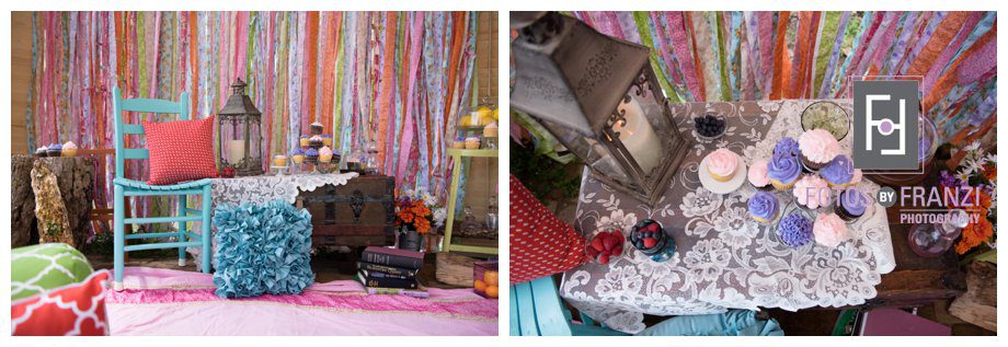 Spring Group of Girls April Showers Themed Styled Session | Senior Session | Pink & Purple | Fotos by Franzi Photography