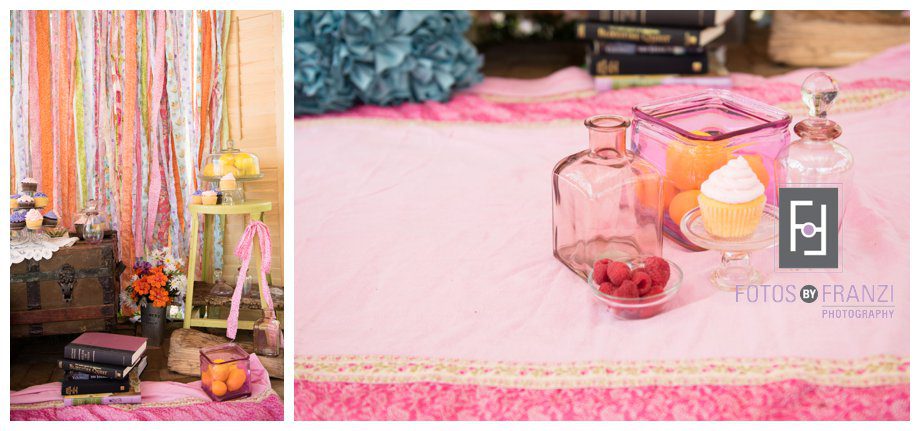 Spring Group of Girls April Showers Themed Styled Session | Senior Session | Pink & Purple | Fotos by Franzi Photography