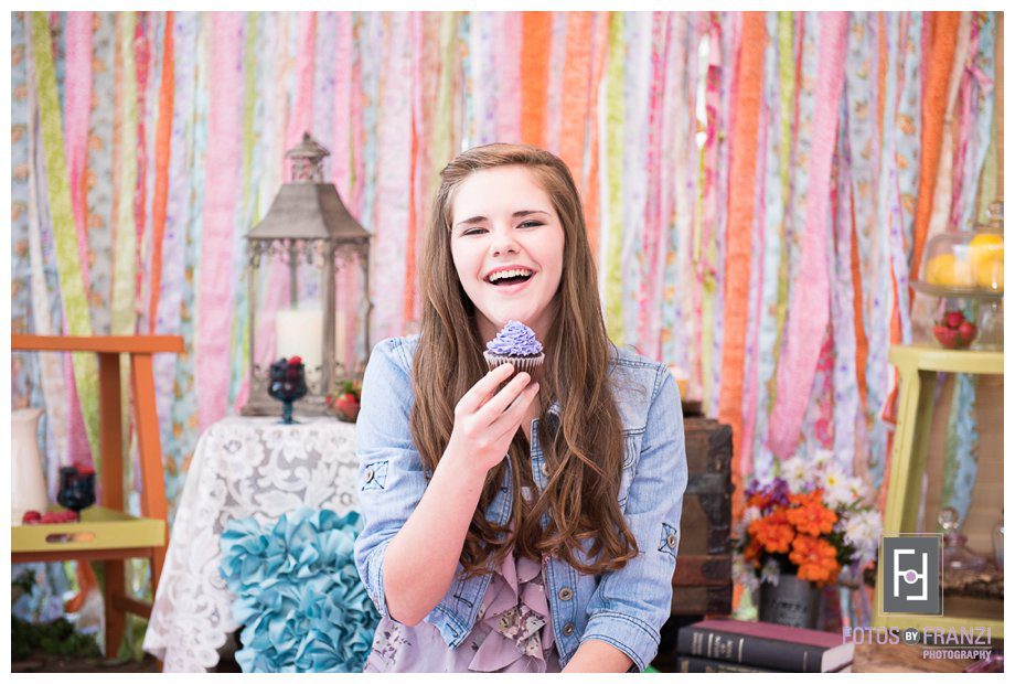 Spring Group of Girls April Showers Themed Styled Session | Senior Session | Pink & Purple | Fotos by Franzi Photography