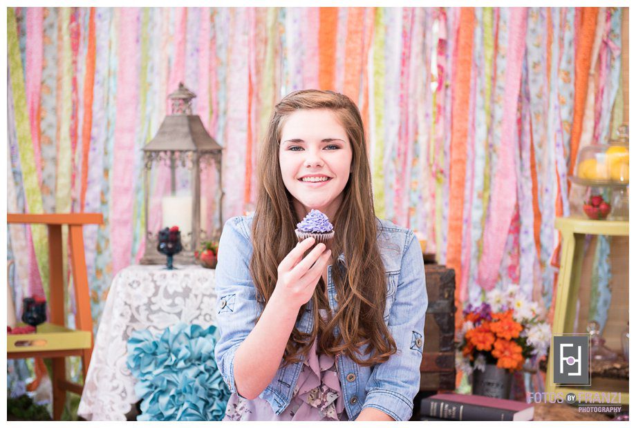 Spring Group of Girls April Showers Themed Styled Session | Senior Session | Pink & Purple | Fotos by Franzi Photography