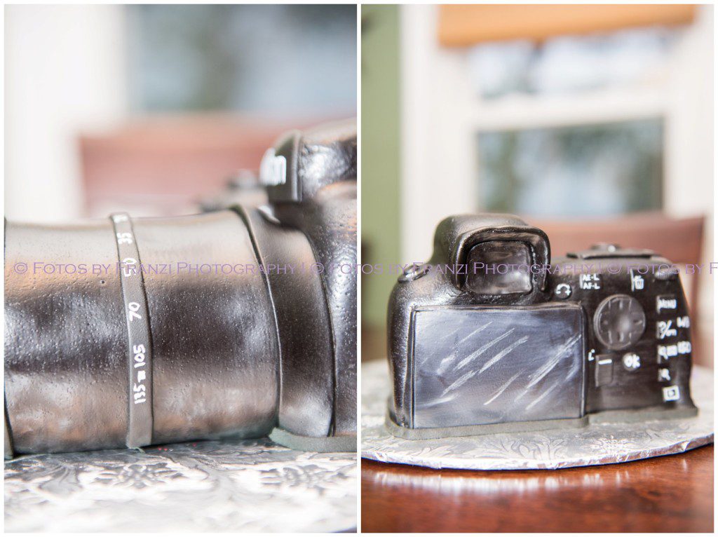 Nikon Camera Birthday Cake