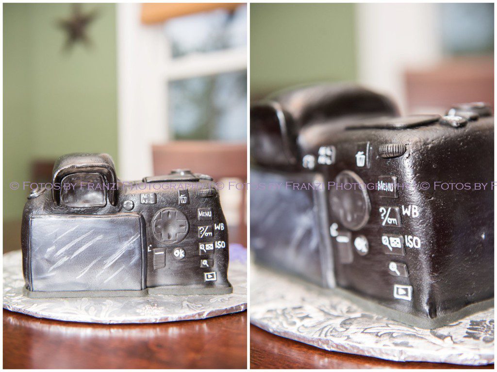 Nikon Camera Birthday Cake